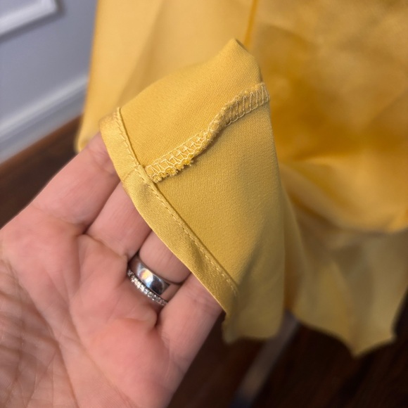 Commense One Shoulder Yellow Dress - Picture 10 of 16